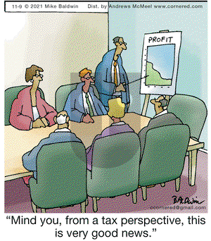 Cornered - Tuesday November 9, 2021 Comic Strip