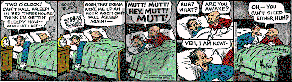 Mutt & Jeff - Saturday May 21, 2022 Comic Strip