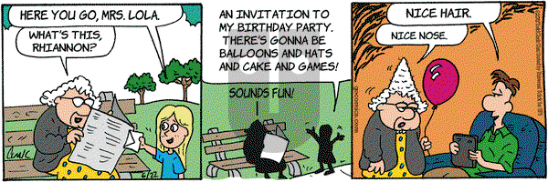 Lola on Friday June 22, 2012 Comic Strip