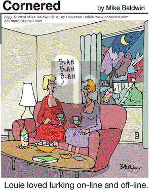 Cornered on Friday July 26, 2013 Comic Strip