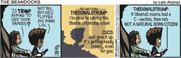 La Cucaracha on Saturday May 14, 2011 Comic Strip