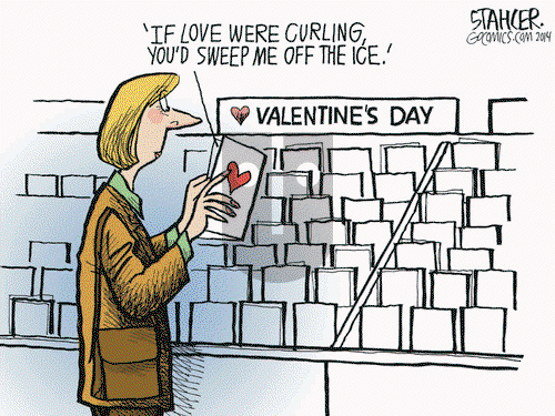 Jeff Stahler on Thursday February 13, 2014 Comic Strip