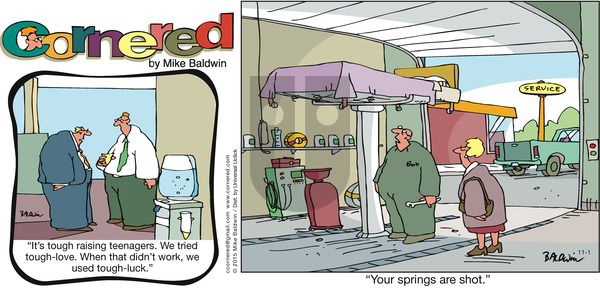 Cornered on Sunday November 1, 2015 Comic Strip