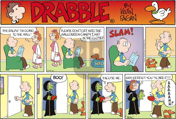 Drabble on Sunday October 30, 2016 Comic Strip