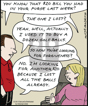 Real Life Adventures on Saturday November 16, 2013 Comic Strip