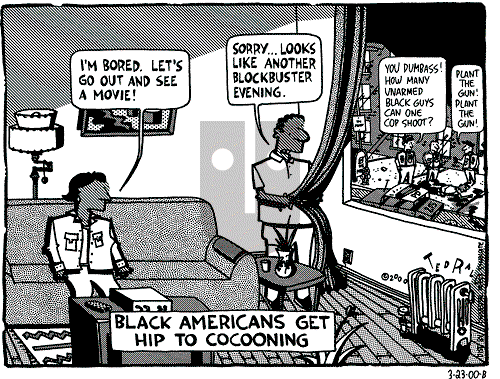 Ted Rall on Saturday March 25, 2000 Comic Strip