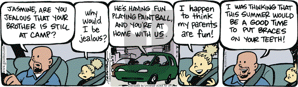 JumpStart on Thursday July 10, 2014 Comic Strip