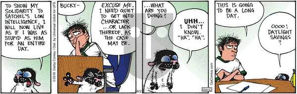 Get Fuzzy on Saturday June 2, 2012 Comic Strip