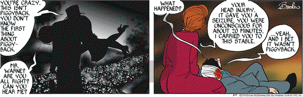 9 Chickweed Lane on Friday March 7, 2014 Comic Strip