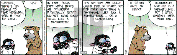 Get Fuzzy on Thursday October 24, 2013 Comic Strip