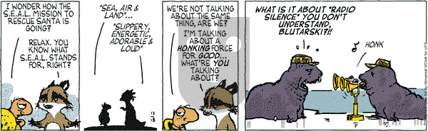 Over the Hedge on Tuesday December 18, 2012 Comic Strip