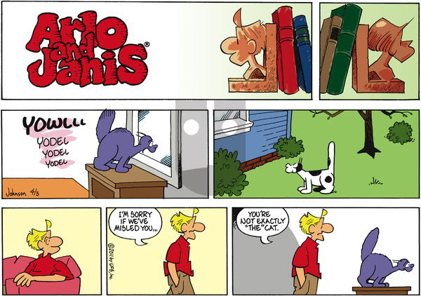Arlo and Janis on Sunday April 3, 2011 Comic Strip