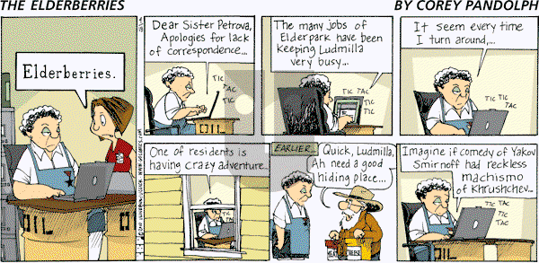 The Elderberries on Sunday October 19, 2025 Comic Strip