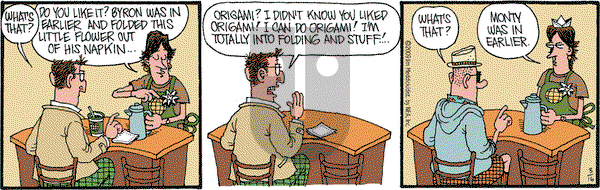 Monty on Monday March 16, 2009 Comic Strip