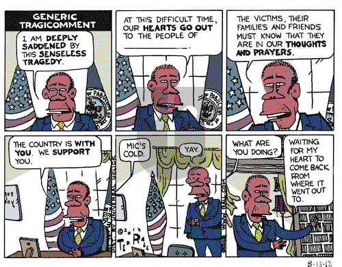 Ted Rall on Monday August 13, 2012 Comic Strip