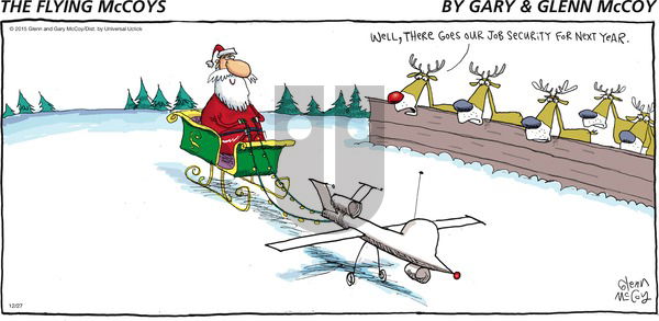 The Flying McCoys on Sunday December 27, 2015 Comic Strip