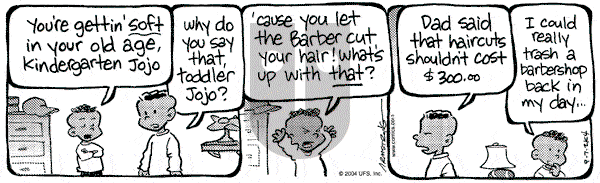 JumpStart on Tuesday September 7, 2004 Comic Strip