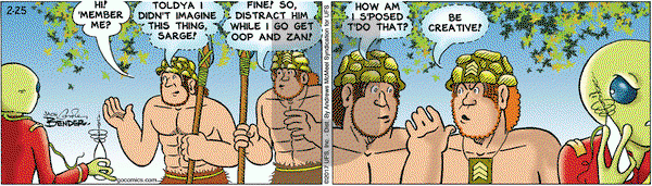 Alley Oop on Saturday February 25, 2017 Comic Strip