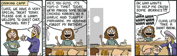 DeFlocked on Monday July 15, 2013 Comic Strip