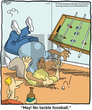 In the Bleachers - Saturday November 11, 2023 Comic Strip