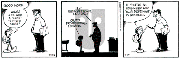 Grand Avenue on Thursday April 15, 2004 Comic Strip