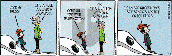 Grand Avenue on Friday January 11, 2013 Comic Strip