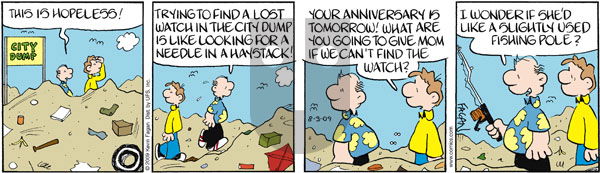 Drabble on Monday August 3, 2009 Comic Strip