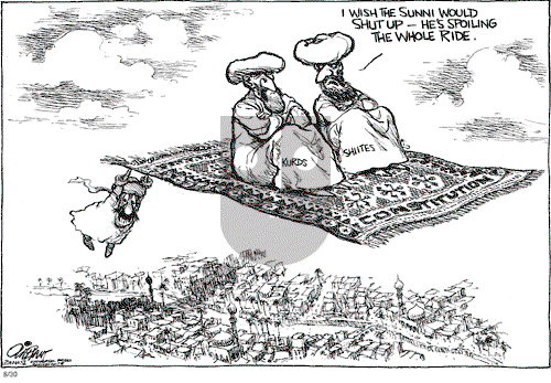 Pat Oliphant on Tuesday August 30, 2005 Comic Strip