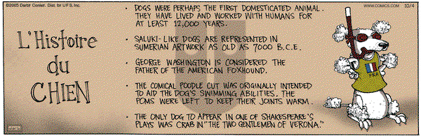 Get Fuzzy on Tuesday October 4, 2005 Comic Strip