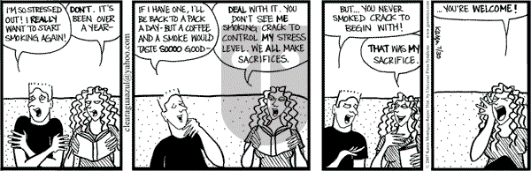 Clear Blue Water on Monday July 30, 2007 Comic Strip