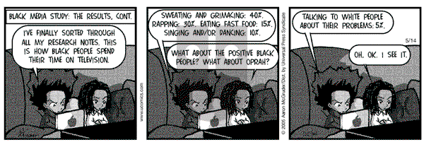 The Boondocks on Saturday December 15, 2012 Comic Strip