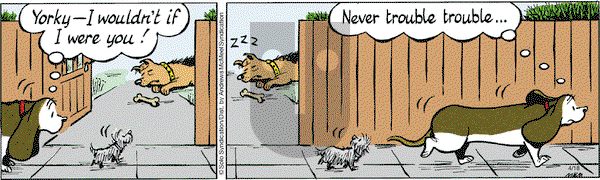 Fred Basset on Thursday April 18, 2019 Comic Strip