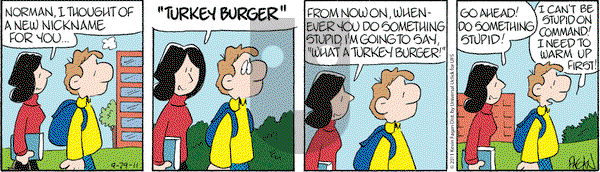 Drabble on Thursday September 29, 2011 Comic Strip