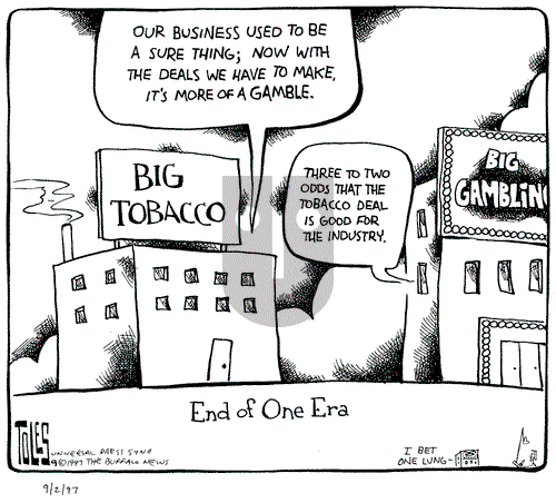 Tom Toles on Tuesday September 2, 1997 Comic Strip