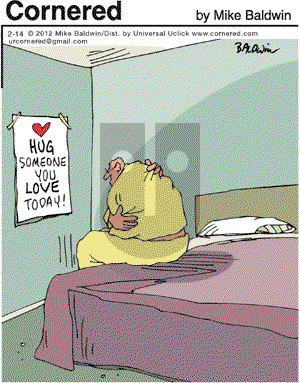 Cornered on Tuesday February 14, 2012 Comic Strip