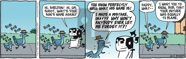 Pooch Cafe on Thursday October 3, 2013 Comic Strip