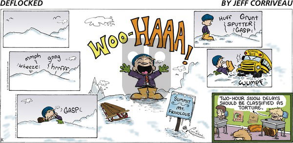 DeFlocked on Sunday January 22, 2012 Comic Strip