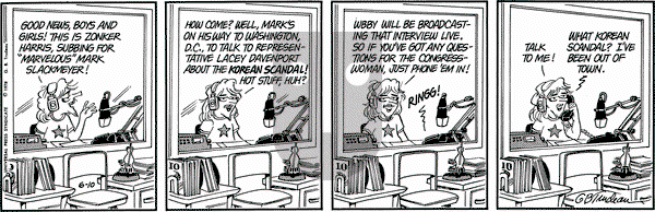 Doonesbury on Saturday June 10, 1978 Comic Strip