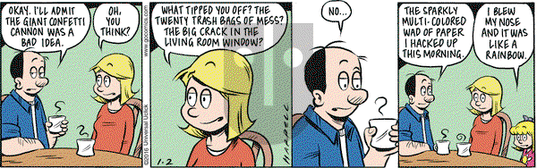 Adam@Home on Saturday January 2, 2016 Comic Strip