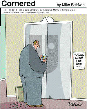 Cornered on Wednesday January 3, 2018 Comic Strip