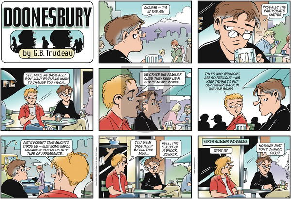 Doonesbury on Sunday August 30, 2009 Comic Strip