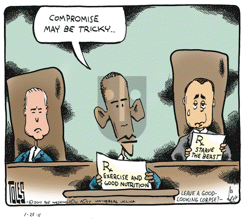 Tom Toles on Tuesday January 25, 2011 Comic Strip