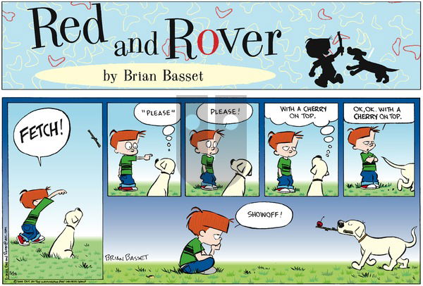 Red and Rover on Sunday May 28, 2000 Comic Strip