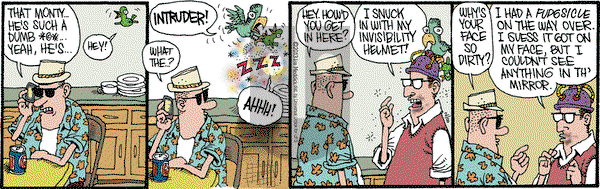 Monty on Friday February 8, 2013 Comic Strip