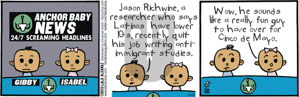 La Cucaracha on Wednesday May 29, 2013 Comic Strip
