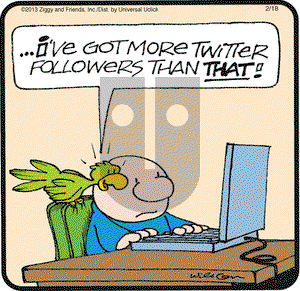 Ziggy on Monday February 18, 2013 Comic Strip