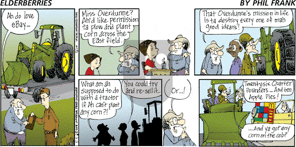 The Elderberries on Sunday March 23, 2008 Comic Strip