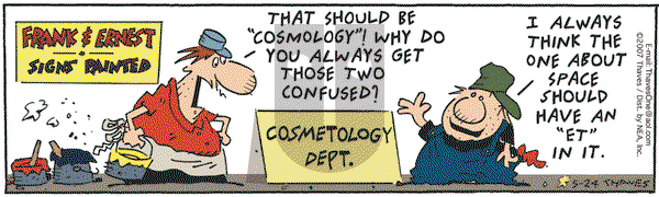 Frank and Ernest on Thursday May 24, 2007 Comic Strip
