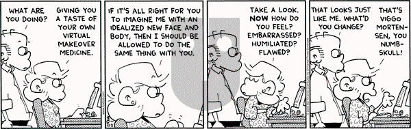 FoxTrot on Saturday March 20, 2004 Comic Strip