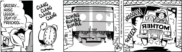 Rose is Rose on Monday October 8, 1990 Comic Strip
